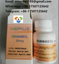 Dianabol CAS 72-63-9/20 mg
